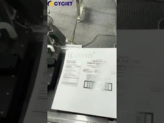Machine d'impression de code QR de carton d'imprimante à jet d'encre haute résolution UV CYCJET