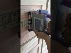 Grande taille tenue dans la main portative de l'imprimante à jet d'encre 71mm pour le carton de carton