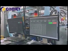 Boîte de carton de haute résolution piézo-électrique de carton de l'équipement C703 d'imprimante à jet d'encre