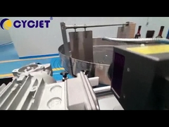 Machine de marquage de codage laser CO2 pour ligne de production de bouteilles d'eau, imprimante de code de date