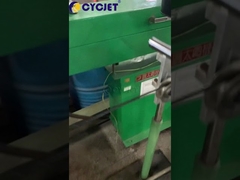 Laser de mouche d'écran tactile gravant l'imprimante à laser de repérage de fibre de machine