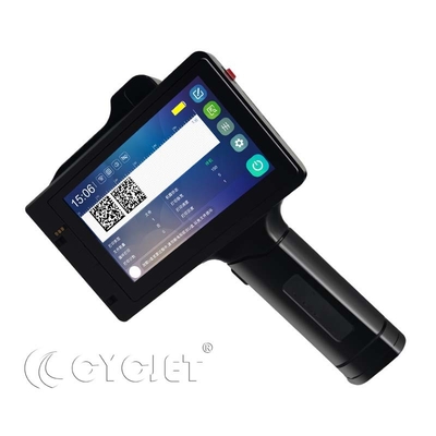 Le conditionnement en plastique met en sac la taille tenue dans la main d'impression de Portable Max 12.7mm d'imprimante à jet d'encre