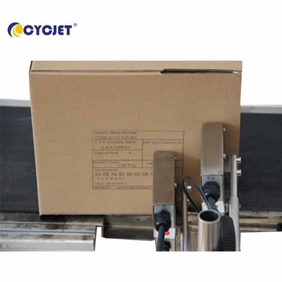 Le double automatique dirige caractère en ligne de l'imprimante à jet d'encre le grand ALT202 pour la boîte de carton