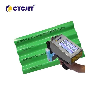 Date tenue dans la main portative de taille de l'imprimante à jet d'encre de CYCJET 18mm pour la tôle d'acier