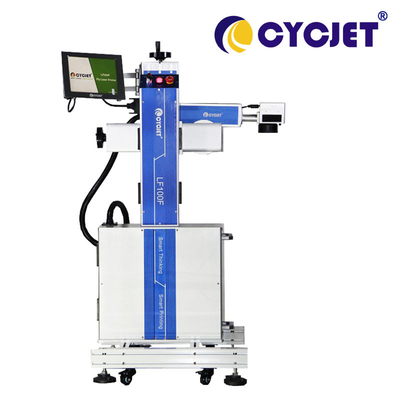 Machine d'inscription de laser de fibre de l'écran tactile LF100F pour l'acier inoxydable