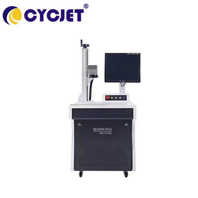 Machine industrielle portative d'inscription du laser LF30 pour la gravure en aluminium de feuille